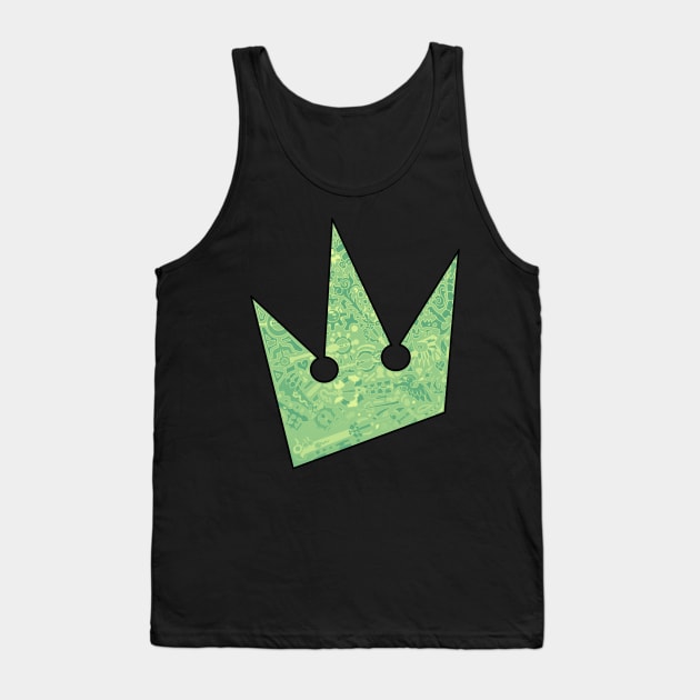 Blades of the Kingdom (green) Tank Top by paintchips